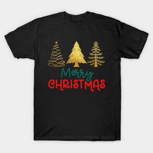 Merry Christmas Trees T-Shirt